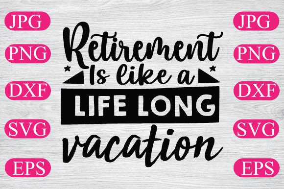 A Designer's Review: Retirement Vacation Graphics for T-Shirt & Branding