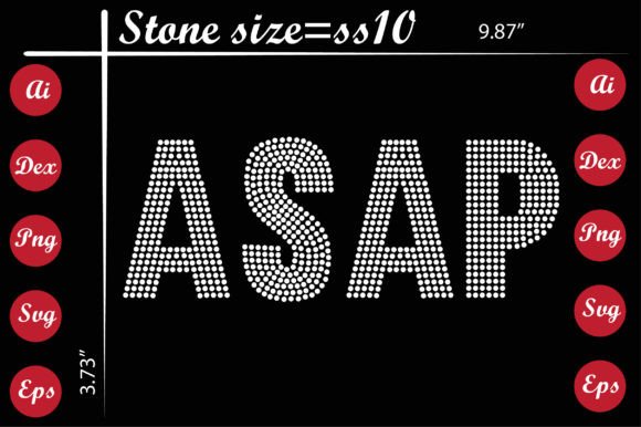 Asap Rhinestone Templates: A Sparkling Addition to T-Shirt Designs