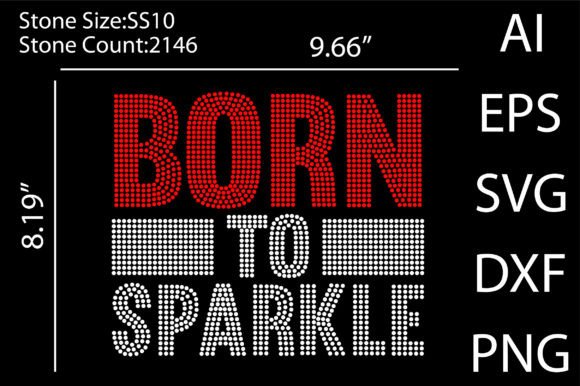 Born to Sparkle Rhinestone Templates Review