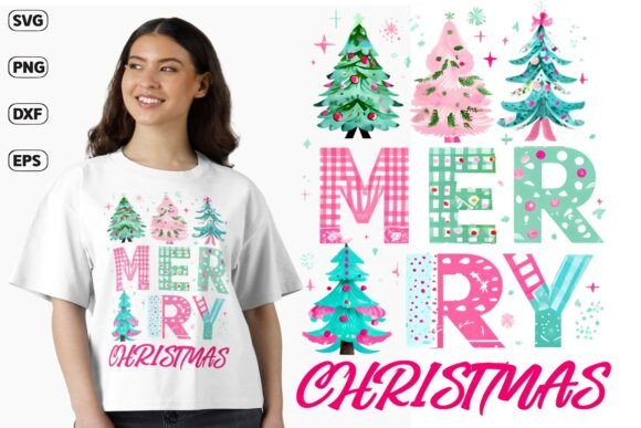 Cute Merry Christmas Tree SVG: A Graphic Asset Review
