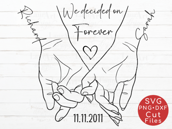 Evaluating a Couple Hands Graphic for Small Business Branding