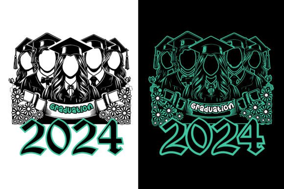 Graduation Templates for Modern T-Shirt and Graphic Designs
