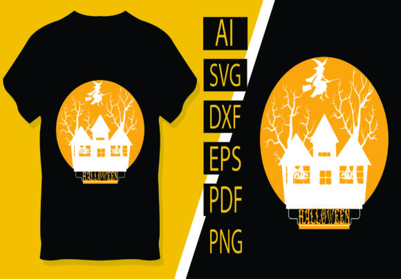 Halloween T Shirt Design Templates for Creative Graphics