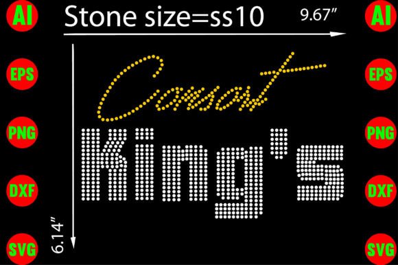 King's Rhinestone Templates: A Sparkling Addition to T-Shirt Designs