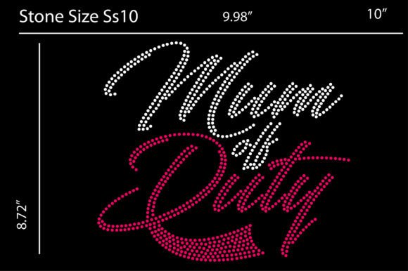 Mom Rhinestone Design Templates for T-Shirt Designs
