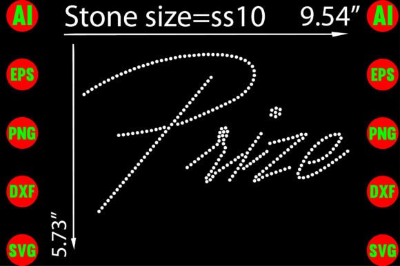 Sparkling Branding: Prize Rhinestone Templates for Graphics and T-Shirt Designs