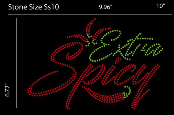 The Extra Spicy Rhinestone Graphic: A Seller’s First Impression